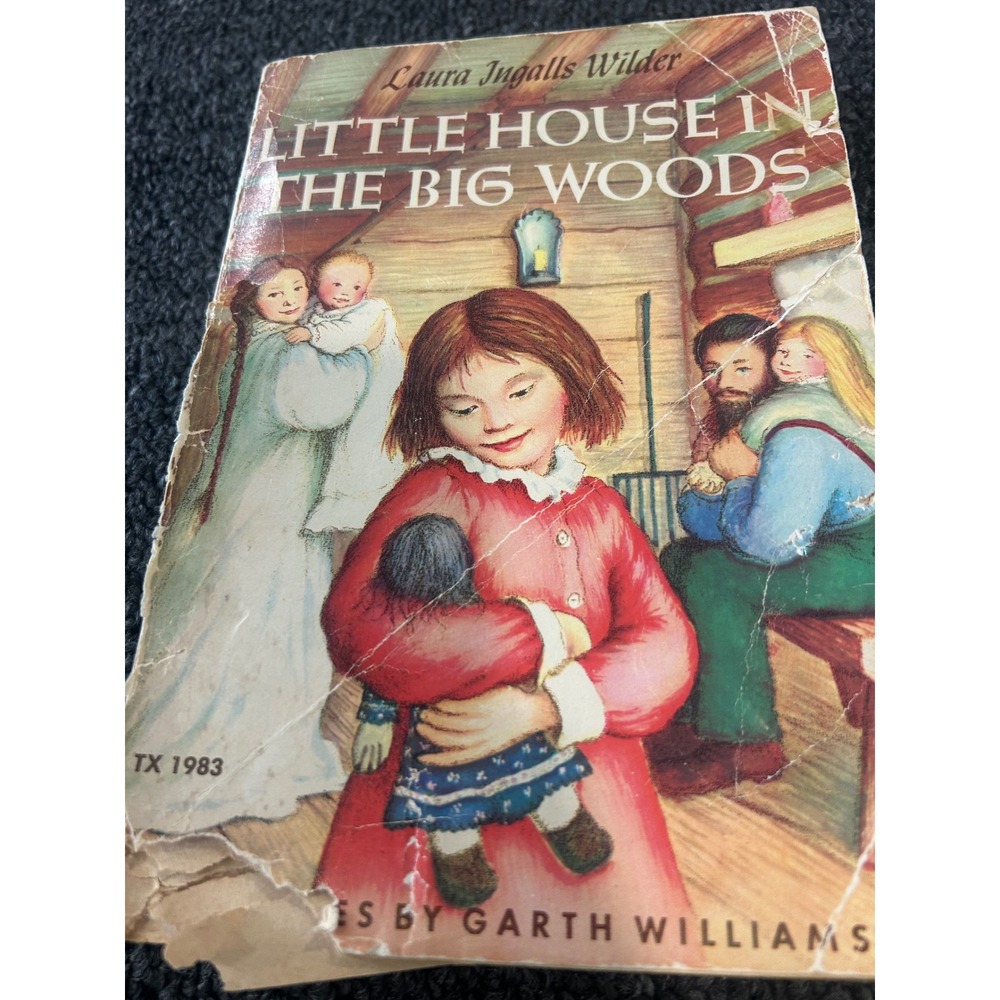Little House in the Big Woods Laura Ingalls Wilder 1983 Scholastic - Picture 2 of 8